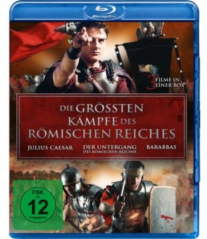 Die größten Kämpfe des Römischen Reiches - Der Untergang des Römischen Reiches - Julius Caesar - Barabbas  [3 BRs]