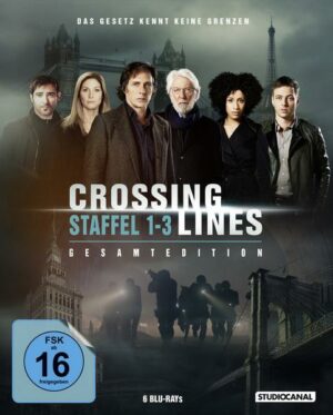 Crossing Lines - Staffel 1-3 - Gesamtedition  [6 BRs]