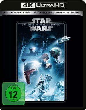 Star Wars - Das Imperium schlägt zurück  (4K Ultra HD) (+ Blu-ray 2D) (+ Bonus-Blu-ray)