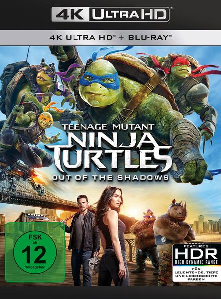 Teenage Mutant Ninja Turtles - Out of the Shadows (4K Ultra HD) (+ BR)