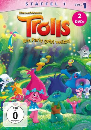 Trolls - Die Party geht weiter! Staffel 1. Vol. 1  (2 DVDs)