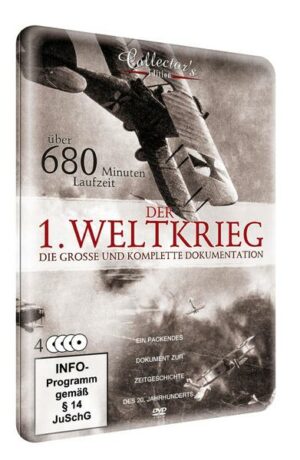 Der 1. Weltkrieg - Die komplette Geschichte  (Metallbox)  [4 DVDs]
