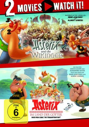 Asterix und die Wikinger/Asterix im Land der Götter  [2 DVDs]