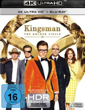 Kingsman: The Golden Circle  (4K Ultra HD) (+ Blu-ray)