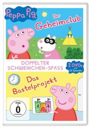 Peppa Pig - Der Geheimclub & Peppa Pig - Das Bastelprojekt  [2 DVDs]