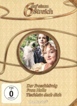 6 auf einen Streich - Märchen-Box Vol. 2: Der Froschkönig/Frau Holle/Tischlein deck dich  [3 DVDs]