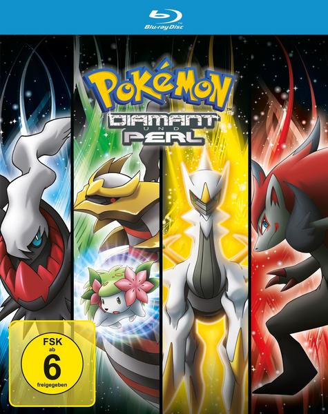 Pokémon: Diamant und Perl - Movie Collection (4 Filme)  [4 BRs]