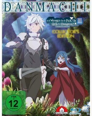 DanMachi - Is It Wrong to Try to Pick Up Girls in a Dungeon? - Staffel 3 - Vol.1 - Blu-ray - Limited Collector’s Edition