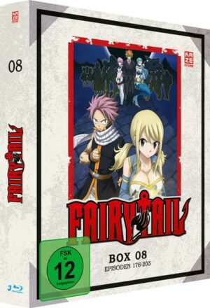 Fairy Tail - TV-Serie - Blu-ray Box 8 (Episoden 176-203)   [3 BRs]