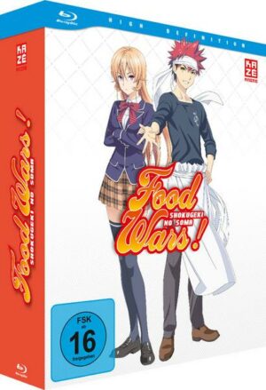 Food Wars! - 1. Staffel - Gesamtausgabe  [4 BRs]