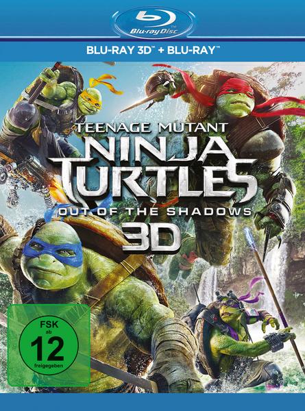Teenage Mutant Ninja Turtles - Out of the Shadows  (+ Blu-ray 2D)