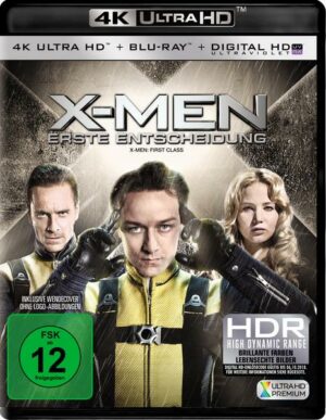 X-Men - Erste Entscheidung  (4K Ultra-HD) (+ Blu-ray)