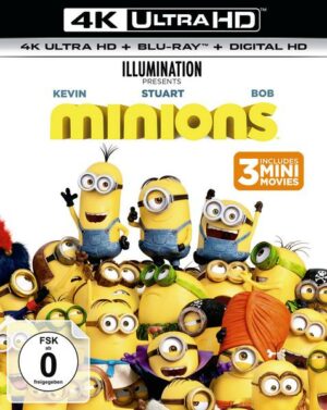 Minions  (4K Ultra HD) (+ Blu-ray 2D)