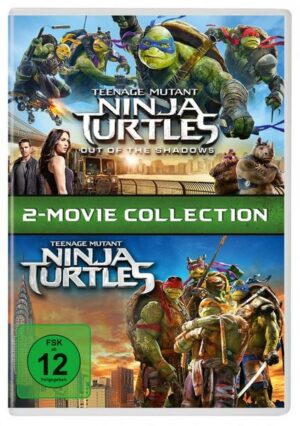 Teenage Mutant Ninja Turtles/Teenage Mutant Ninja Turtles Out Of The Shadows  [2 DVDs]