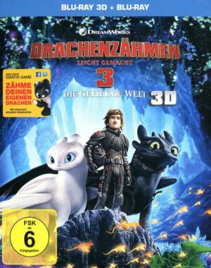 Drachenzähmen leicht gemacht 3 - Die geheime Welt (3D Blu-ray) (+ Blu-ray 2D)