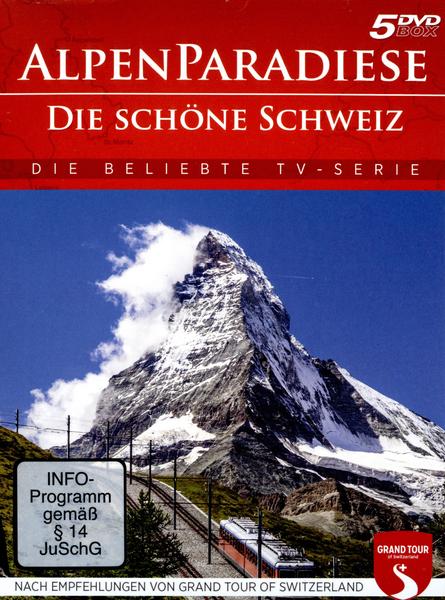 Alpenparadiese - Die schöne Schweiz  [5 DVDs]