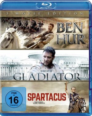 Ben Hur / Gladiator / Spartacus  [3 BRs]