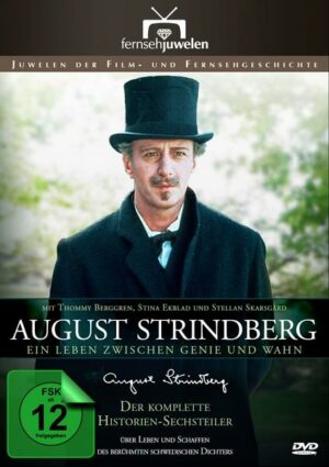 August Strindberg - Ein Leben zwischen Genie und Wahn Teil 1-6 - Fernsehjuwelen  [2DVDs]