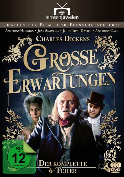 Charles Dickens' Große Erwartungen (Great Expectations) - Der 6-Teiler mit Anthony Hopkins [3 DVDs]