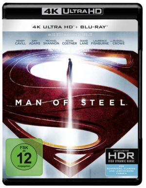Man of Steel  (4K Ultra HD) (+ Blu-ray)