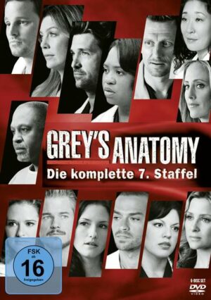 Grey's Anatomy - Die komplette siebte Staffel  [6 DVDs]
