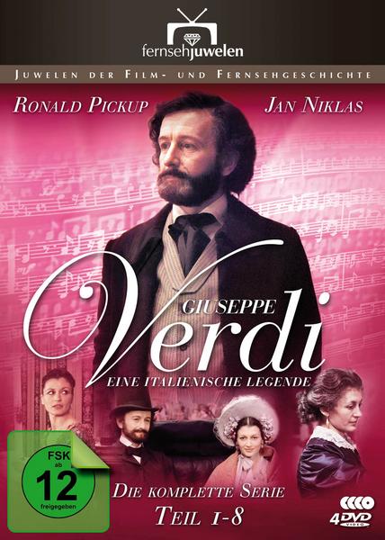 Giuseppe Verdi - Eine italienische Legende Teil 1-8/Fernsehjuwelen  [4 DVDs]