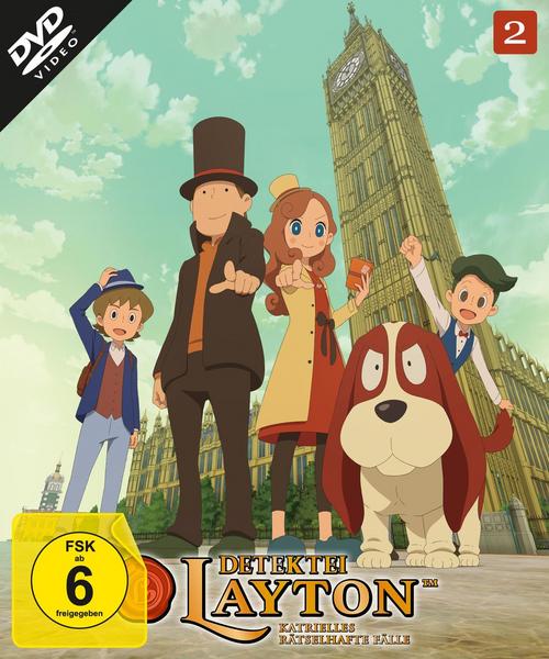 Detektei Layton - Katrielles rätselhafte Fälle: Volume 2  [2 DVDs]