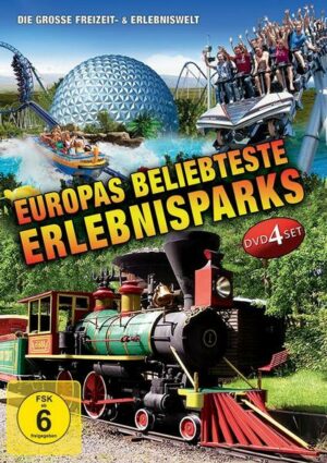 Europas beliebteste Erlebnisparks  [4 DVDs]