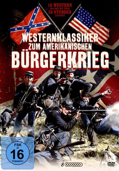 Westernklassiker zum Amerikanischen Bürgerkrieg  [8 DVDs]