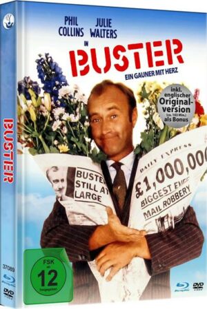 Buster - Ein Gauner mit Herz  (Limited Mediabook-Edition mit Blu-ray+DVD/in HD neu abgetastet/plus Booklet)