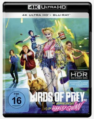 Birds of Prey - The Emancipation of Harley Quinn   (4K Ultra HD) (+ Blu-ray 2D)
