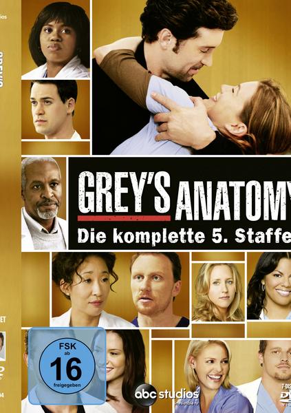 Grey's Anatomy - Die komplette fünfte Staffel  [7 DVDs]