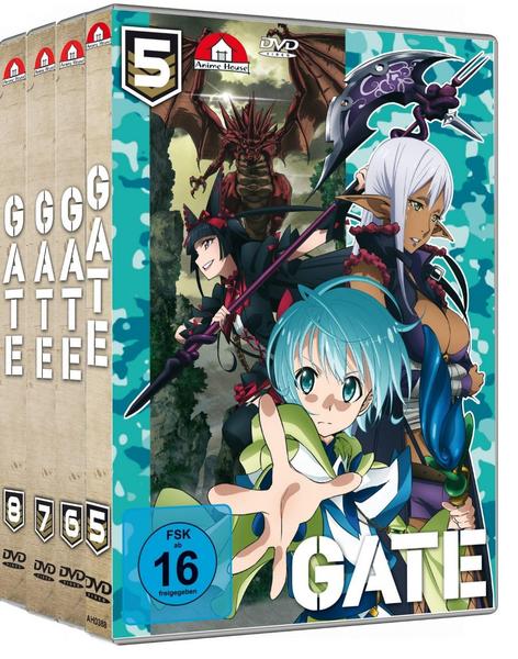 Gate - Staffel 2 - Gesamtausgabe - Bundle - Vol.5-8 - DVD ohne Schuber  [4 DVDs]