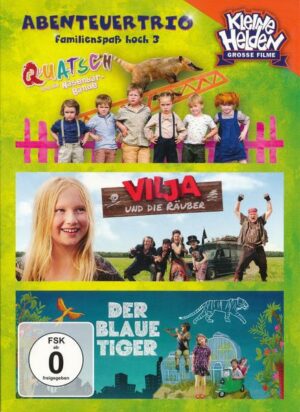 Abenteuertrio Kinderfilmbox - Familienspaß hoch 3  [3 DVDs]
