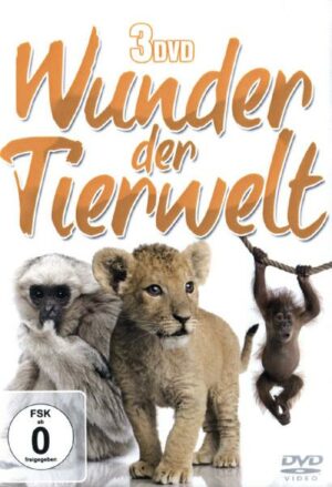 Wunder der Tierwelt - Wilde Tiere ganz zahm  [3 DVDs]
