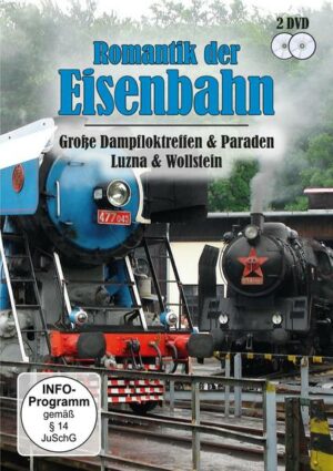 Romantik der Eisenbahn - Große Dampfloktreffen & Paraden Luzna & Wollstein  [2 DVDs]