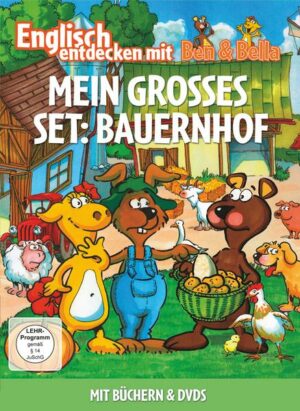 Ben & Bella - Mein grosses Set: Bauernhof  [2 DVDs] (+ Storybook und Sticker-Book)