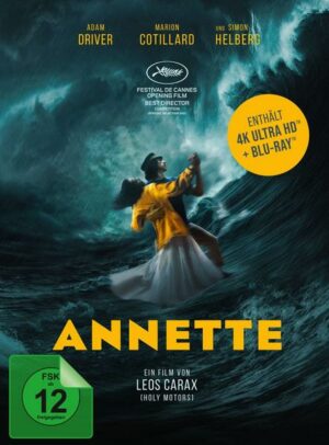 Annette - 2-Disc Limited Collector's Edition im Mediabook  (4K Ultra HD) (+ Blu-ray2D)