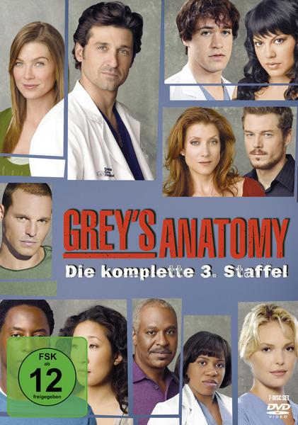 Grey's Anatomy - Die komplette dritte Staffel  [7 DVDs]