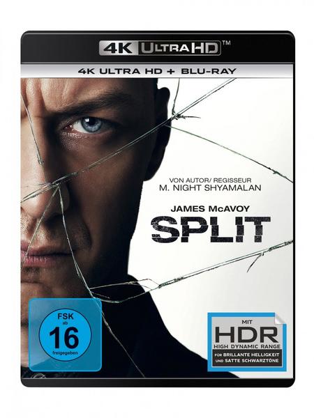 Split  (4K Ultra HD) (+ Blu-ray)