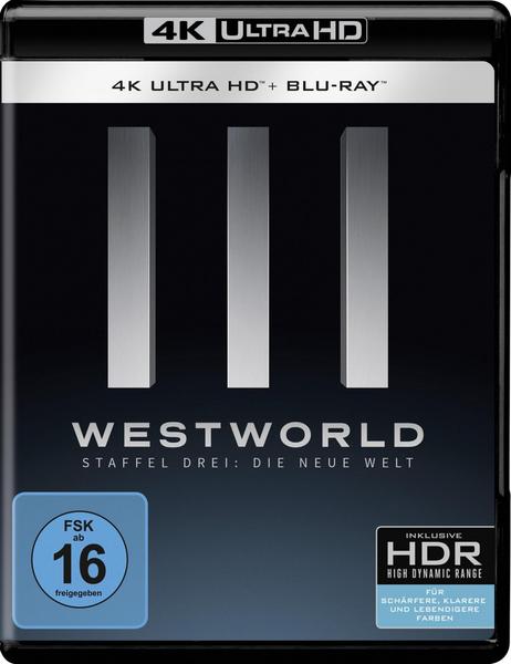 Westworld - Die komplette 3. Staffel - Repack (3 Blu-rays 4K Ultra HD) (+ 3 Blu-rays 2D)