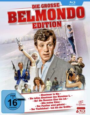 Die große Belmondo-Edition  [6 BRs]
