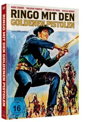 Ringo mit den goldenen Pistolen - Uncut Limited Mediabook - in HD neu abgetastet (+ DVD)