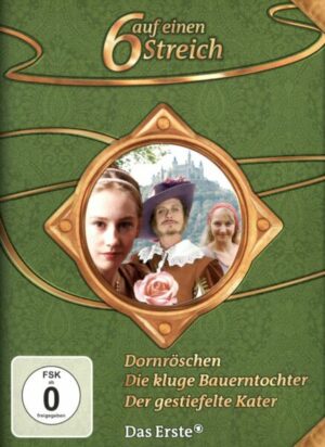 6 auf einen Streich - Märchen-Box Vol. 4: Dornröschen/Die kluge Bauerntochter/Der gestiefelte Kater  [3 DVDs]