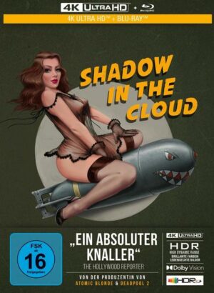 Shadow in the Cloud - 2-Disc Limited Collector's Edition im Mediabook  (4K Ultra HD)  (+ Blu-Ray 2D)