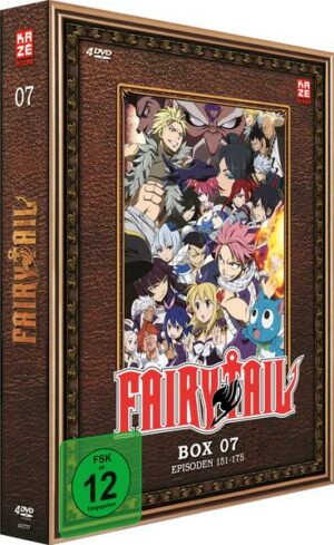 Fairy Tail - TV-Serie - DVD Box 7 (Episoden 151-175)  [4 DVDs]