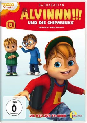 Alvinnn!!! und die Chipmunks (8)DVD TV-Serie-Superhelden