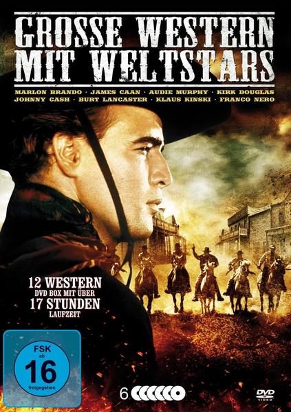 Große Western mit Weltstars  [6 DVDs]