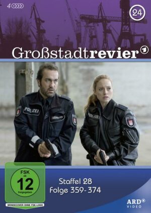 Großstadtrevier - Box 24/Folge 359-374 (Staffel 28)  [4 DVDs]