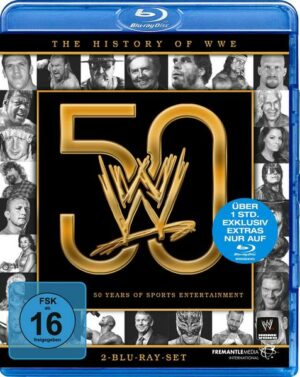 The History of WWE - 50 Years of Sports Entertainment  [2 BRs]